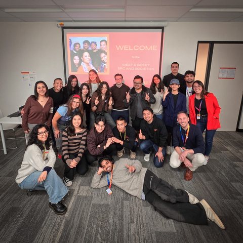 The Torrens student representative council and societies meet and greet